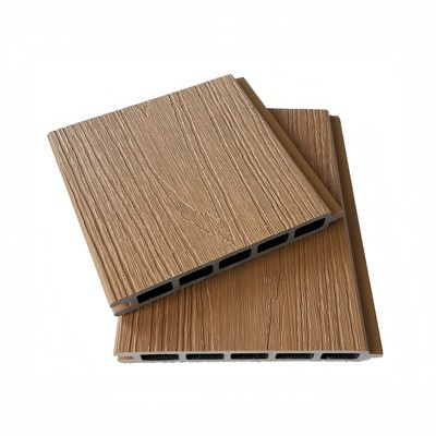 New Wood Grain PVC Fence