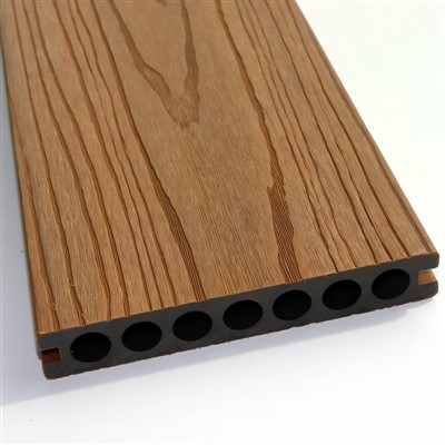 Round Holes WPC Decking