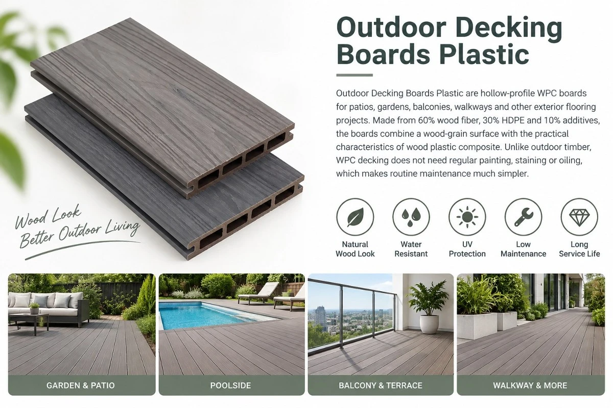 Outdoor decking boards plastic Outdoor decking boards plastic