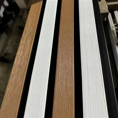 Slatted Composite Cladding Panels